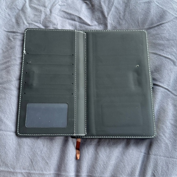 Black Folio Notebook - Picture 3 of 8